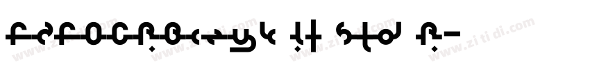 F2FOCRBczyk LT Std R字体转换